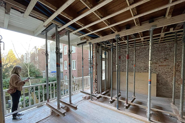 Muurdoorbraak Korte Tolstraat afbeelding 2